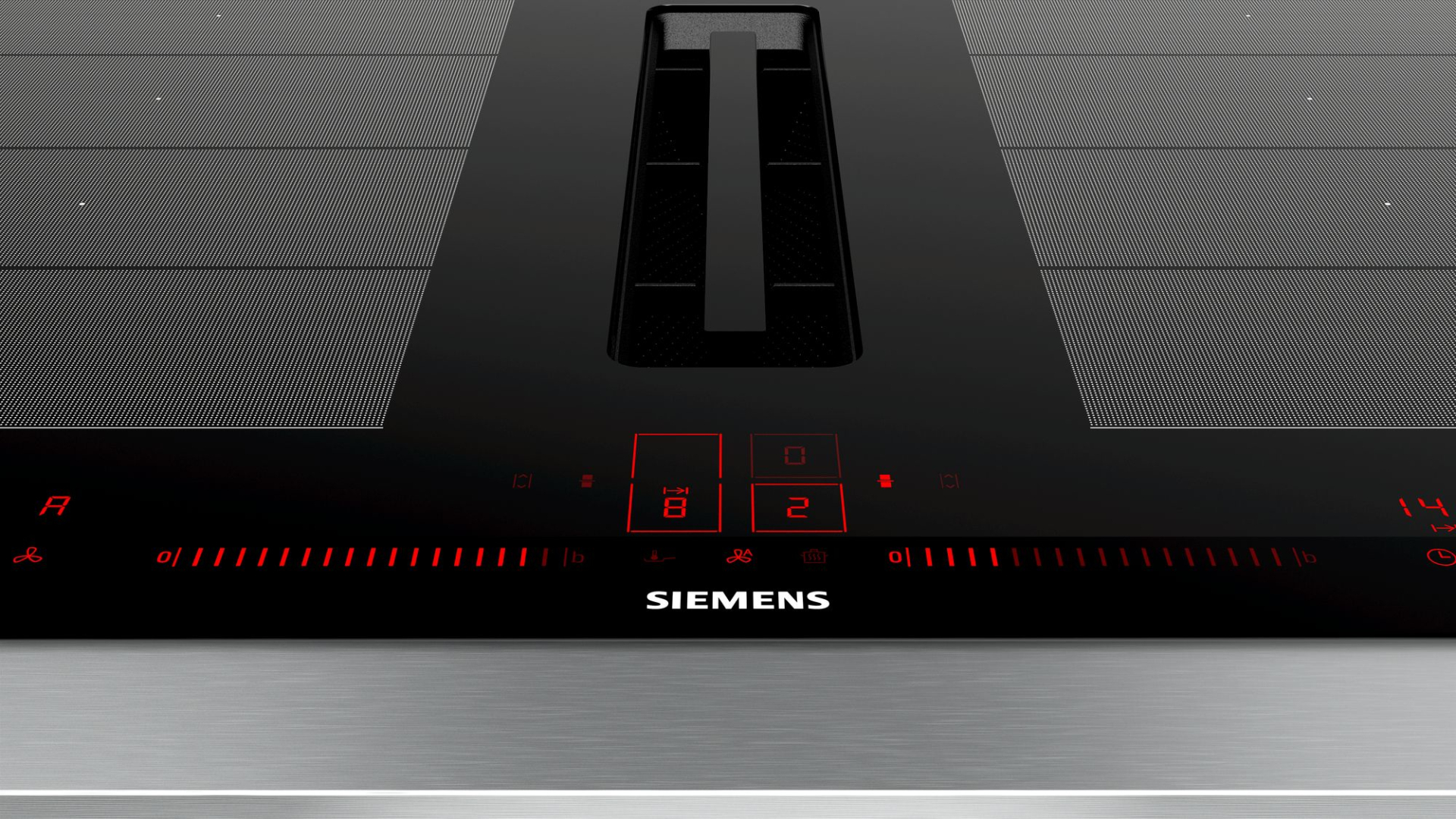 SIEMENS IQ700 table de cuisson avec hotte integrée - 80cm - EX875LX67E
