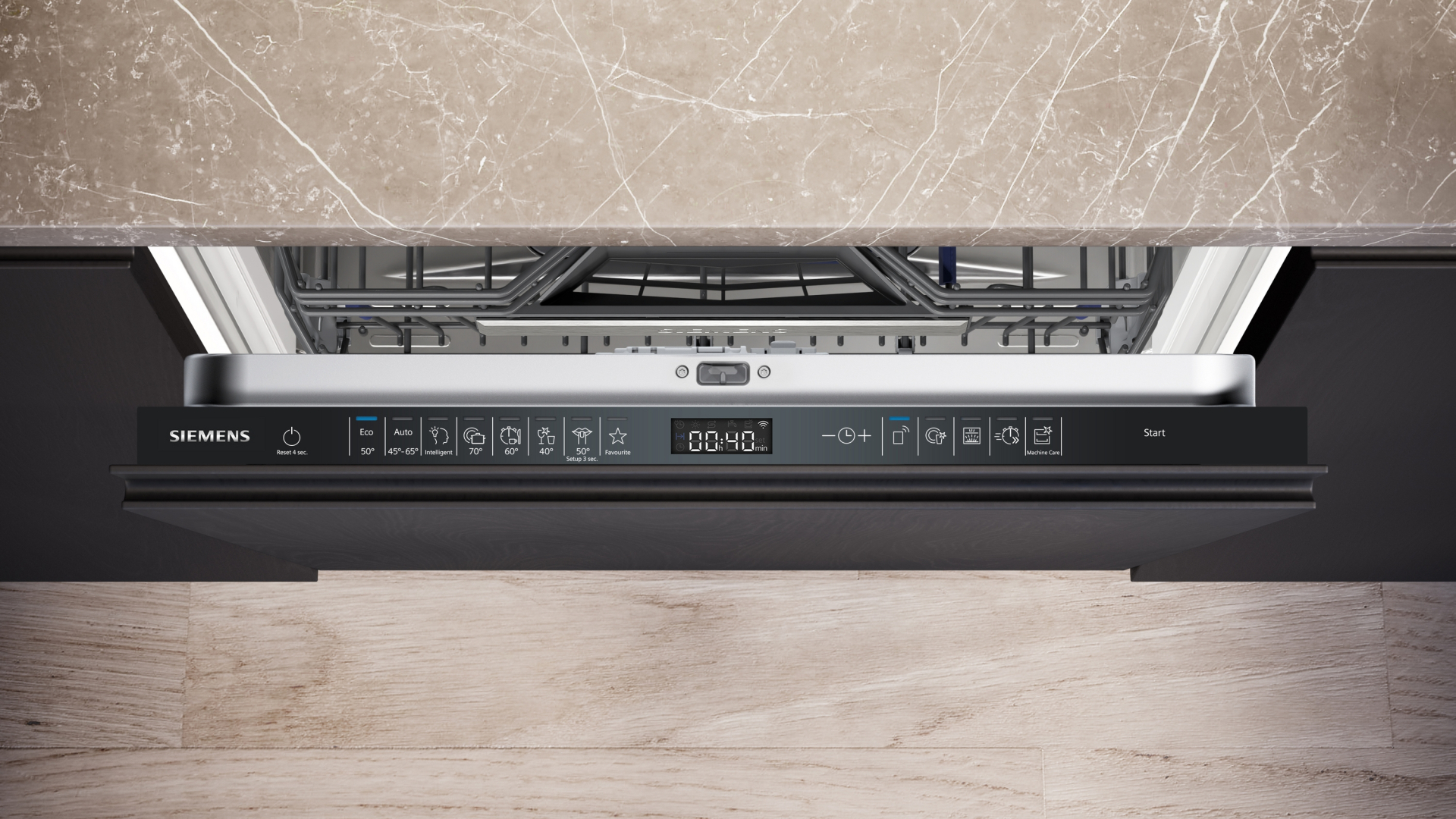 SIEMENS iQ500 lave-vaisselle entièrement intégrable - SN65ZX12CE