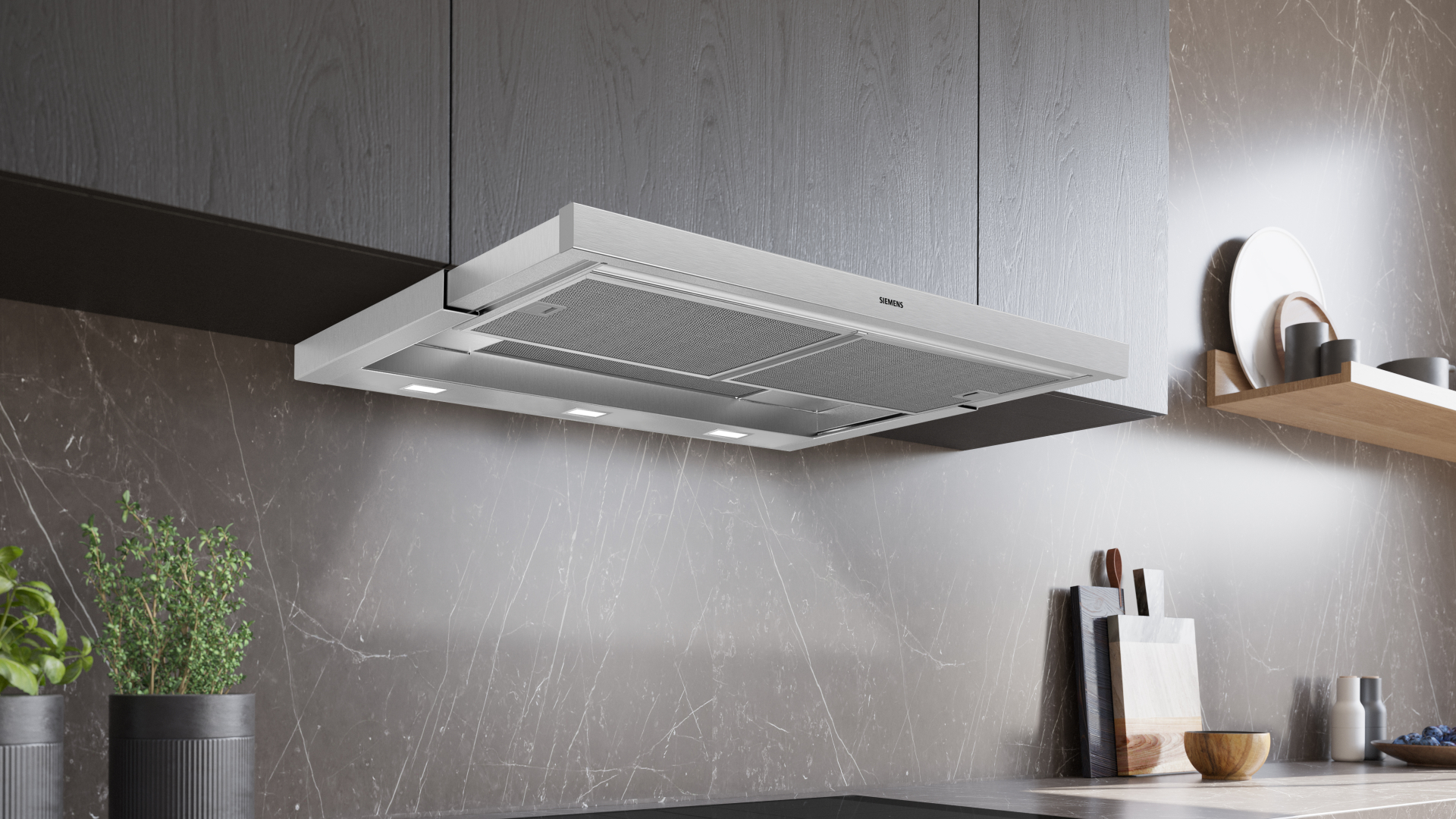 SIEMENS IQ500 hotte téléscopique - 90cm - LI97RA561
