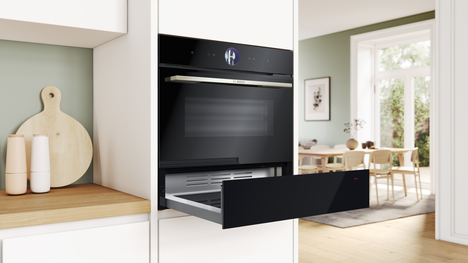 BOSCH SERIE 8 tiroir chauffant - 14cm - BIC7101B1