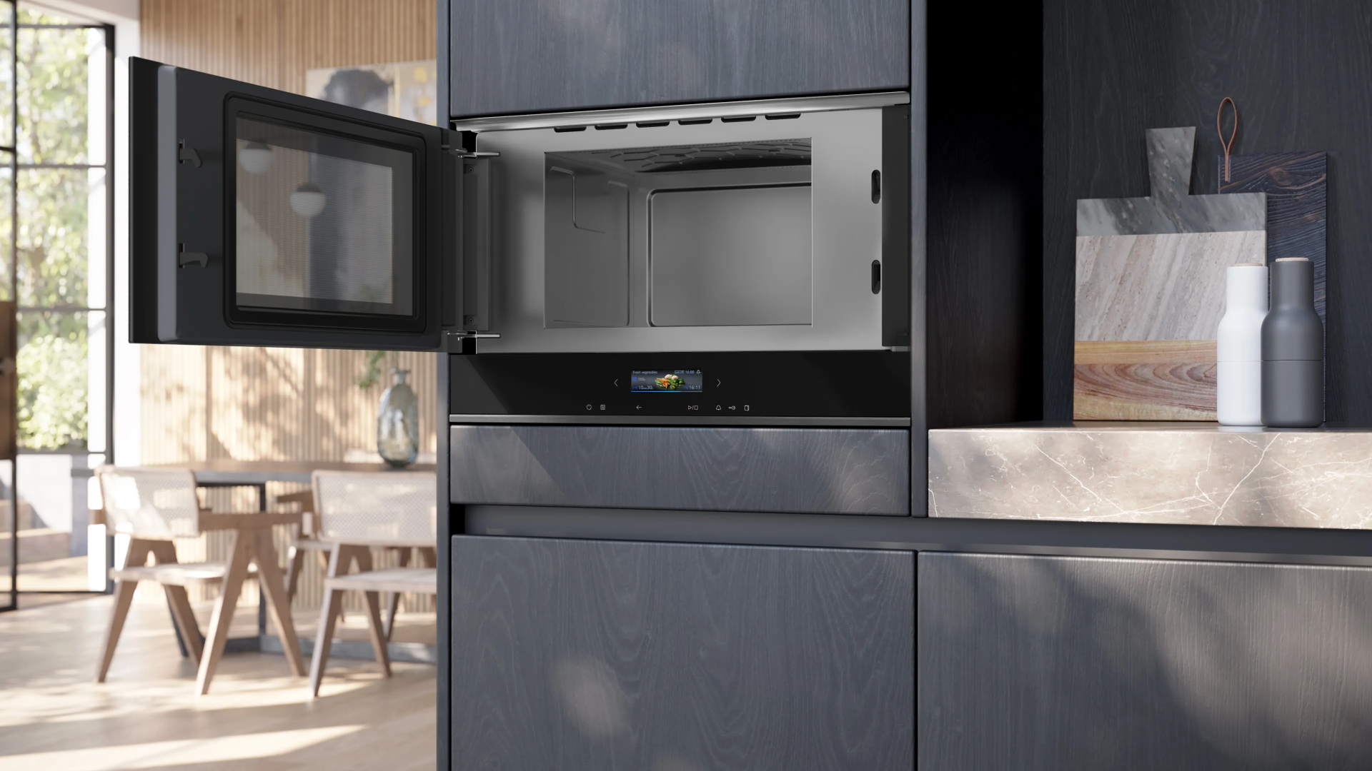SIEMENS IQ700 four à micro-ondes - 38cm - BF922L1B1