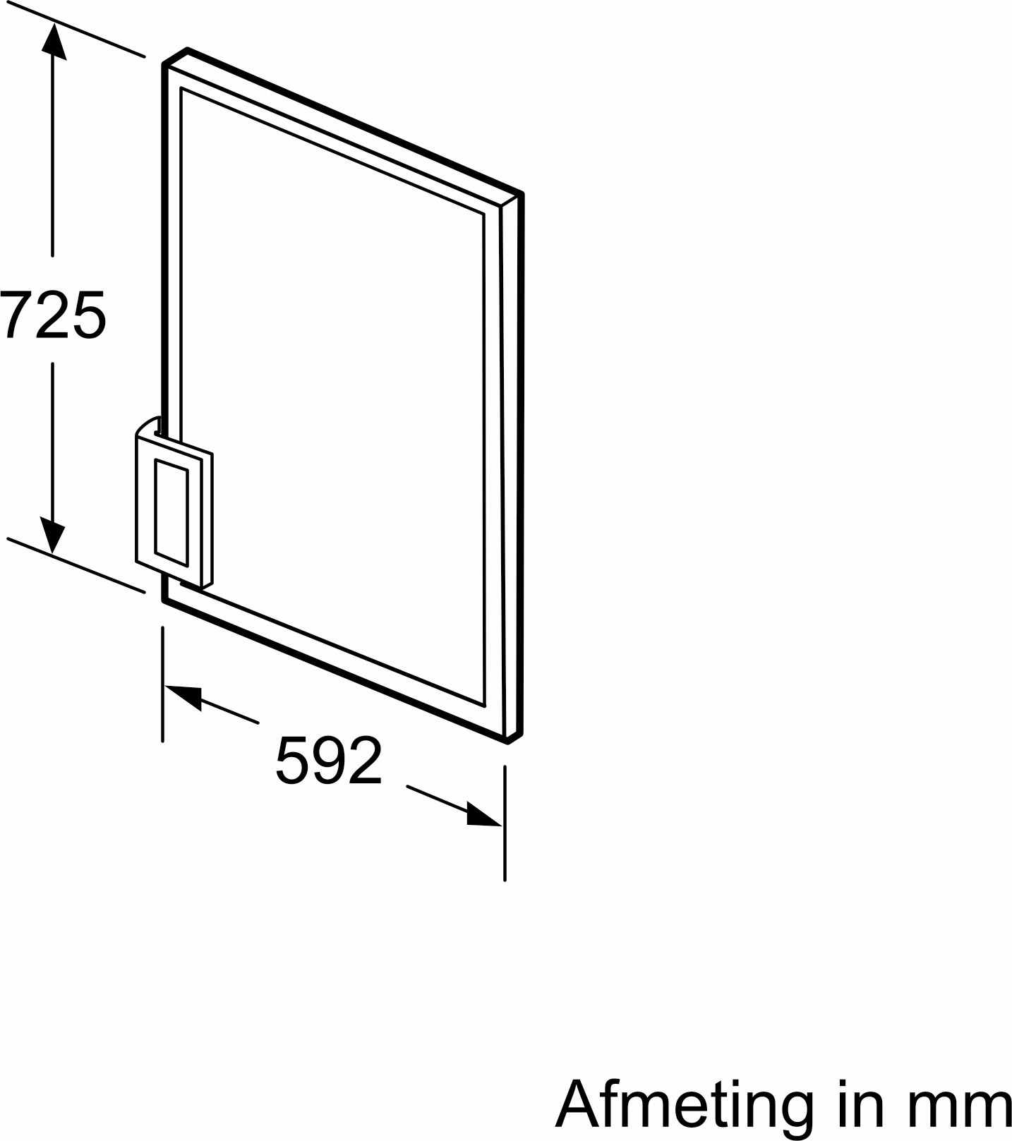 SIEMENS panneau de porte - KF10ZAX0