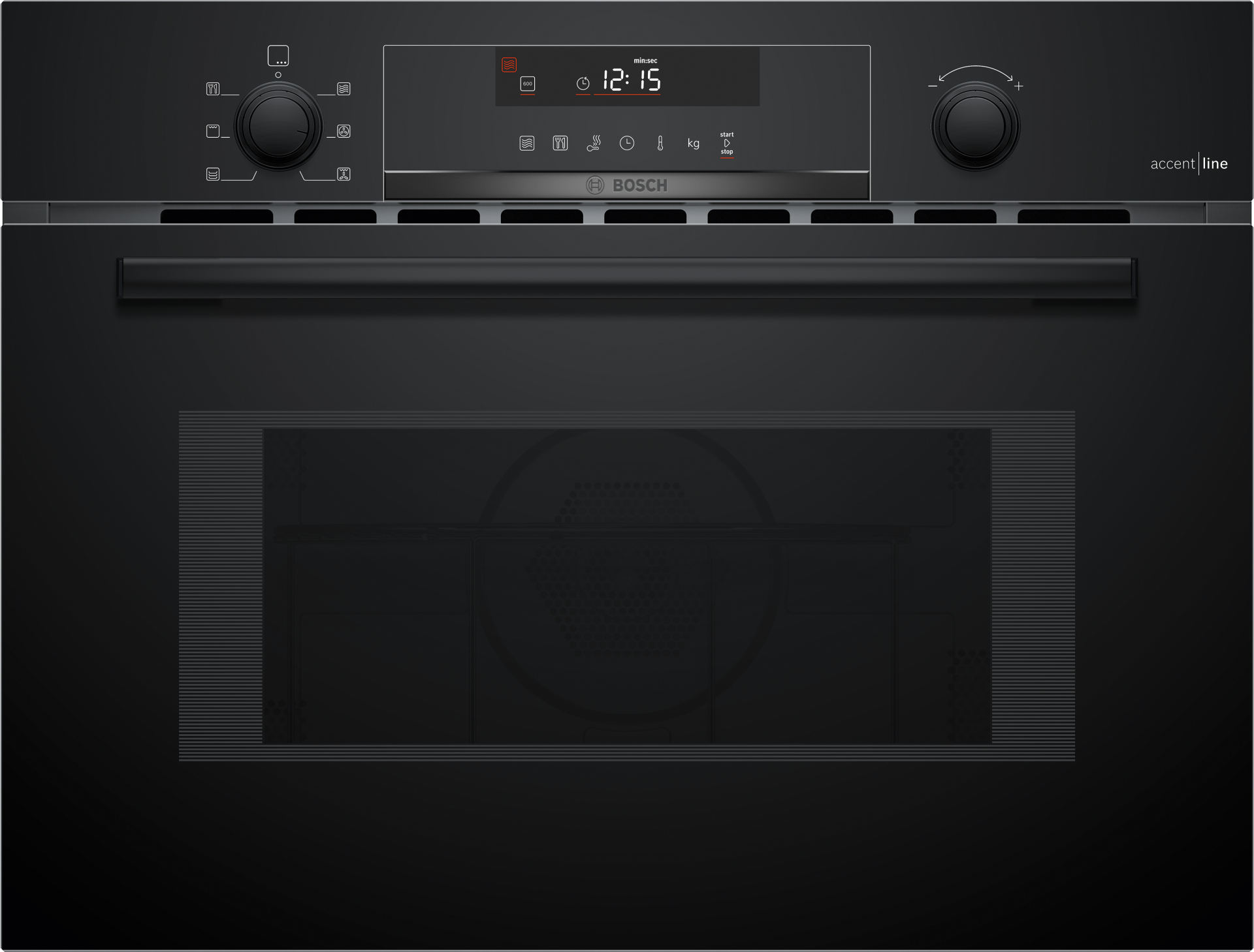 BOSCH SERIE 6 four à micro-ondes - combi - 45cm - CMA485GB2