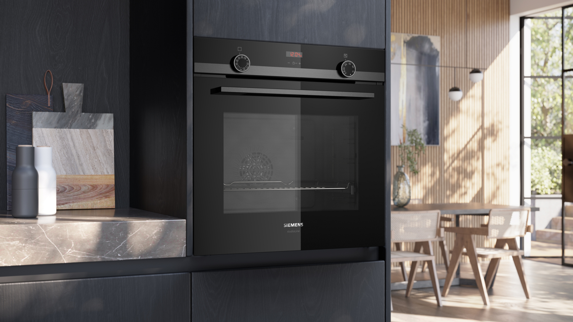 SIEMENS IQ300 four multifonction - 60cm - HB454G0A3F