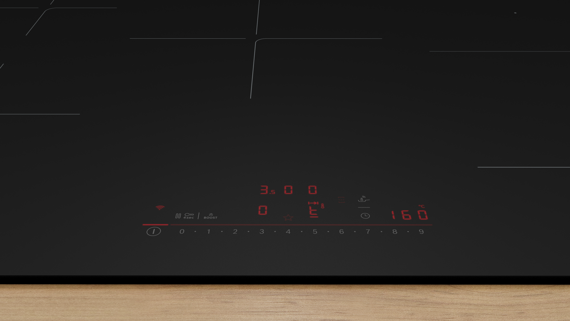 BOSCH SERIE 6 table de cuisson à induction - 80cm - PVW89BHC1E