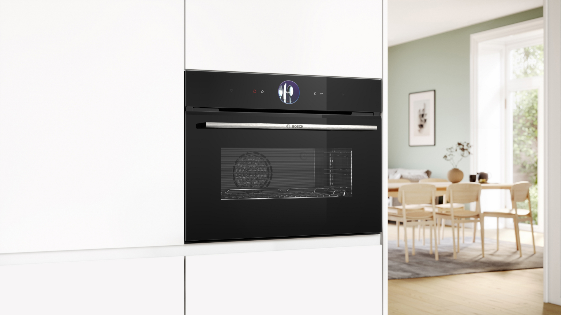 BOSCH SERIE 8 four multifonction avec vapeur - 45cm - CSG7361B1