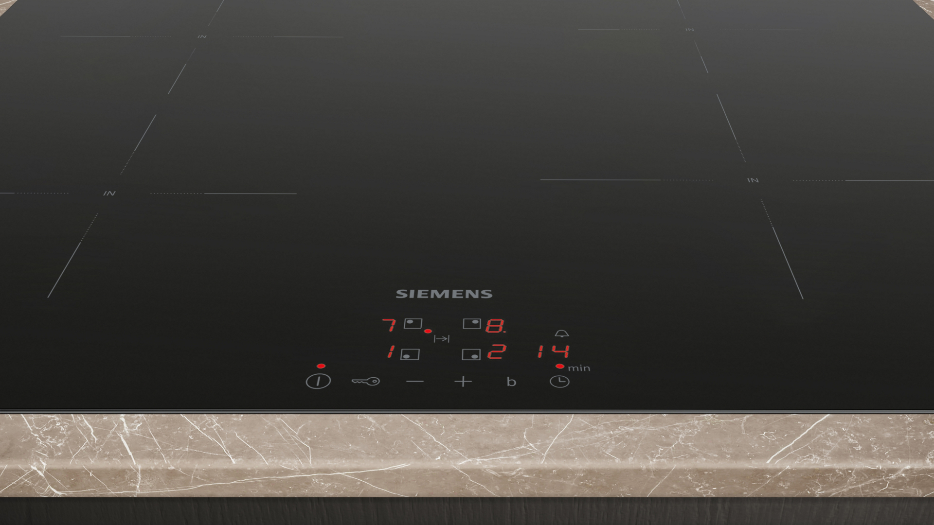 SIEMENS IQ100 table de cuisson à induction - 60cm - EU611BEB5E