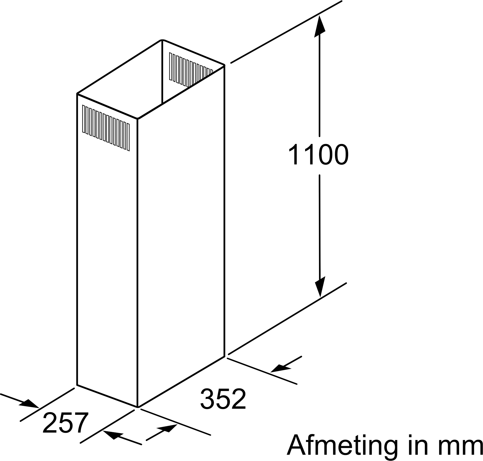 SIEMENS extension de cheminée - LZ12285