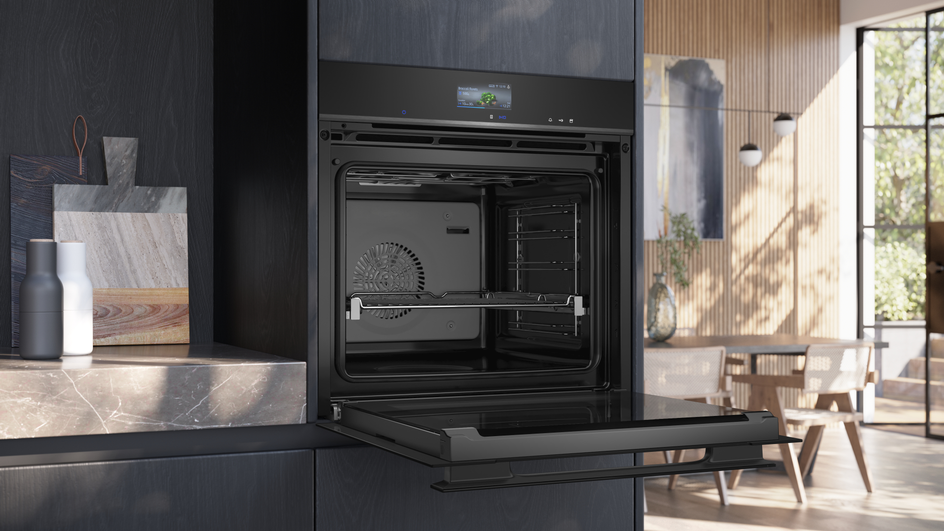 SIEMENS iQ700 four multifonction avec vapeur - 60cm - HS936GAB1